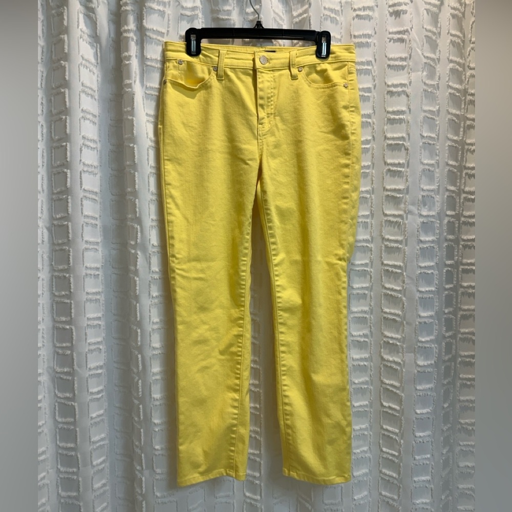Talbots Sunny Yellow  Skinny Jeans